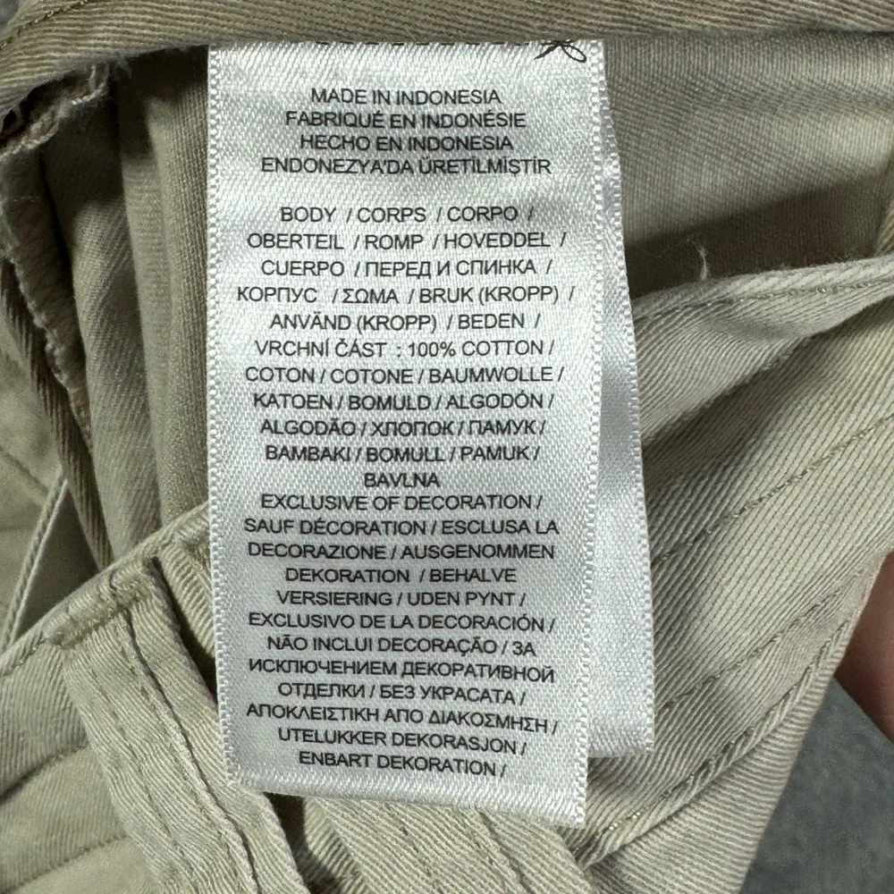 Polo Ralph Lauren Cargo Shorts Mens 42T (Act 44) Tall Beige Cotton $120